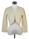 【40%OFF】【M'S GRACY エムズグレイシー】和紙混ボレロニット(4)