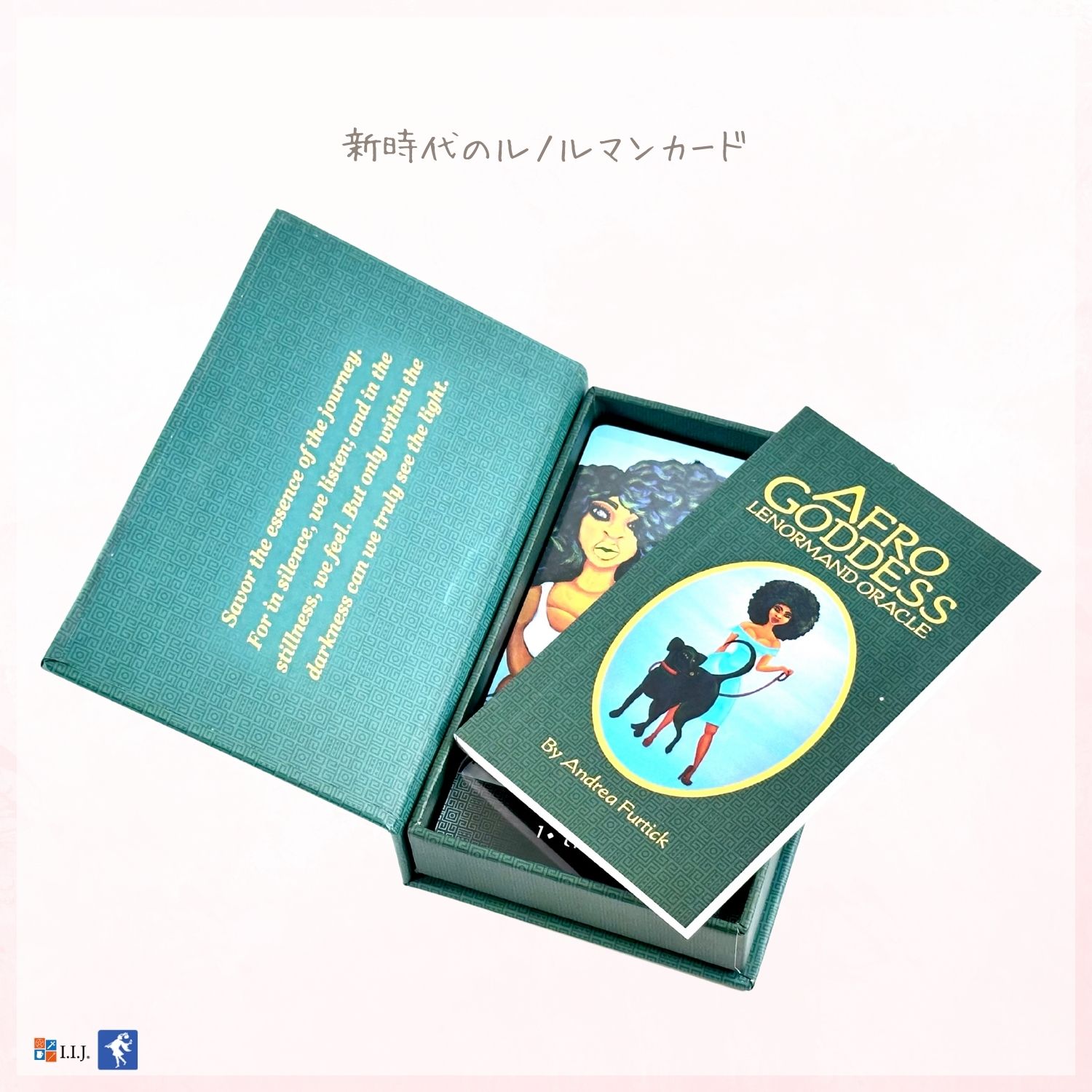アフロ・ゴッデス・ルノルマン オラクル　Afro Goddess Lenormand Oracle ルノルマン オラクルカード 占い 日本語解説書付き 正規品