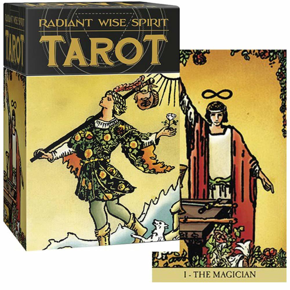 タロットカード 78枚 ウェイト版 タロット占い 【 ラディアント ワイズ スピリット タロット Radiant Wise Spirit Tarot 】日本語解説書付き 正規品