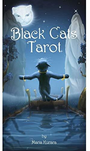 タロットカード 78枚 ウェイト版 タロット占い 【 ブラックキャッツ・タロット Black Cats Tarot 】日本語解説書付き [正規品]