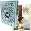 ルノルマン オラクルカード 占い 【ブルーバード・ルノルマンカード　Blue Bird Lenormand】 日本語解説書付き かわいい