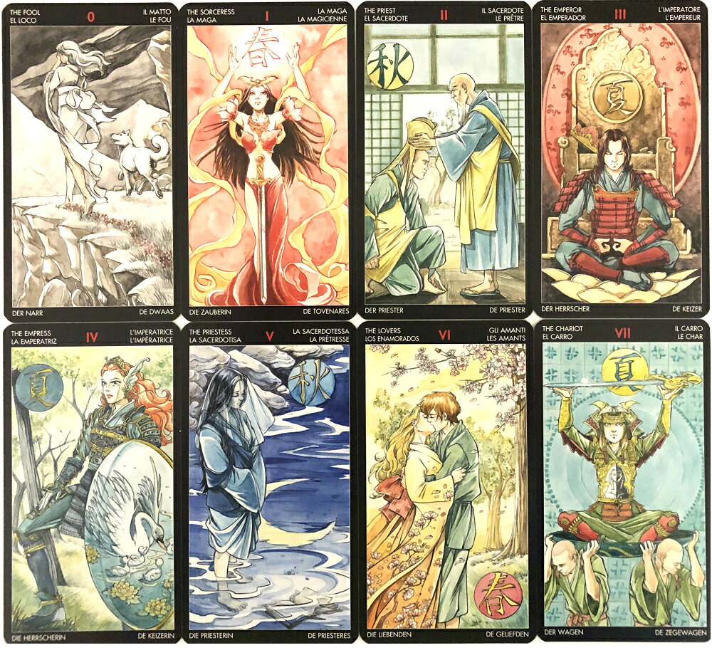 マンガ タロット Manga Tarot タロットカード 78枚 ウェイト版 タロット 占い 日本...