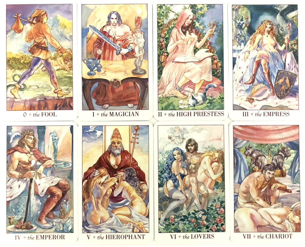 セクシャルマジック タロット ミニ Sexual Magic Tarot MINI タロットカード 78枚 ...