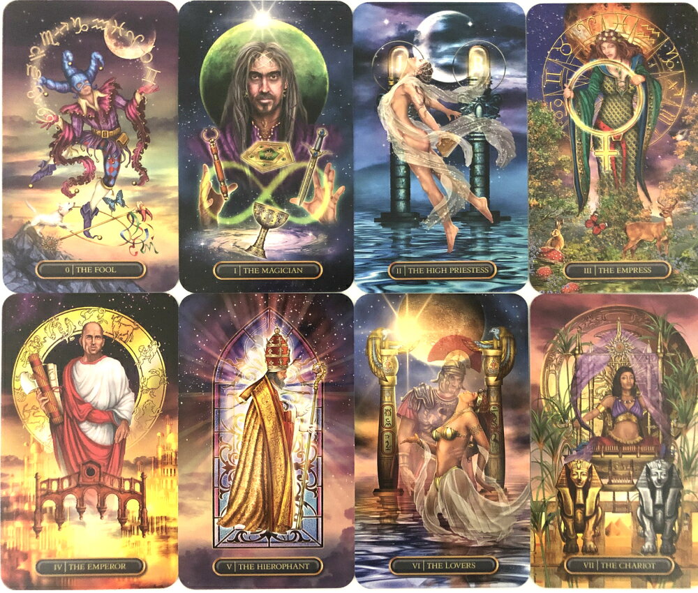 ギルデット タロット ロワイヤル デッキ Gilded Tarot Royale Deck タロットカード...