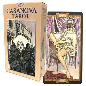 タロットカード 78枚 タロット占い 【 タロット オブ カサノバ　Tarot of Casanova 】日本語解説書付き 送料無料