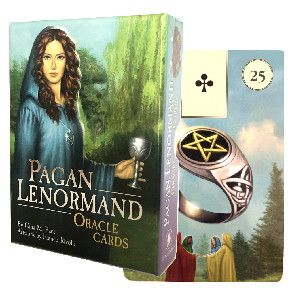 ルノルマン オラクル カード 占い 【 ペイガン ルノルマン オラクル カード Pagan Lenormand Oracle Cards 】 日本語解説書付き 送料無料