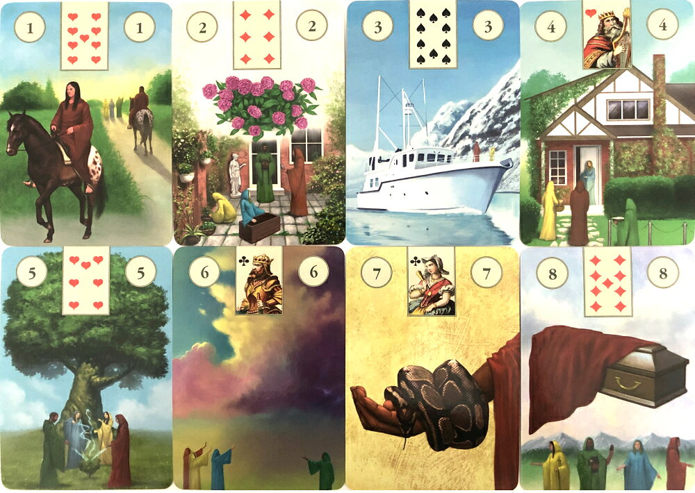 ペイガン ルノルマン オラクル カード Pagan Lenormand Oracle Cards ルノルマンカ...