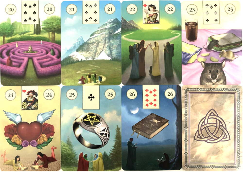 ペイガン ルノルマン オラクル カード Pagan Lenormand Oracle Cards ルノルマンカ...