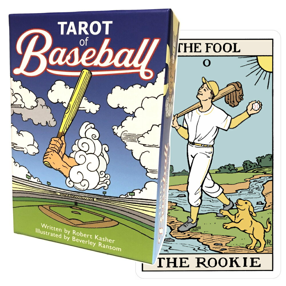 タロットカード 78枚 タロット占い 【 タロット オブ ベースボール　Tarot of Baseball 】日本語解説書付き　[正規品…