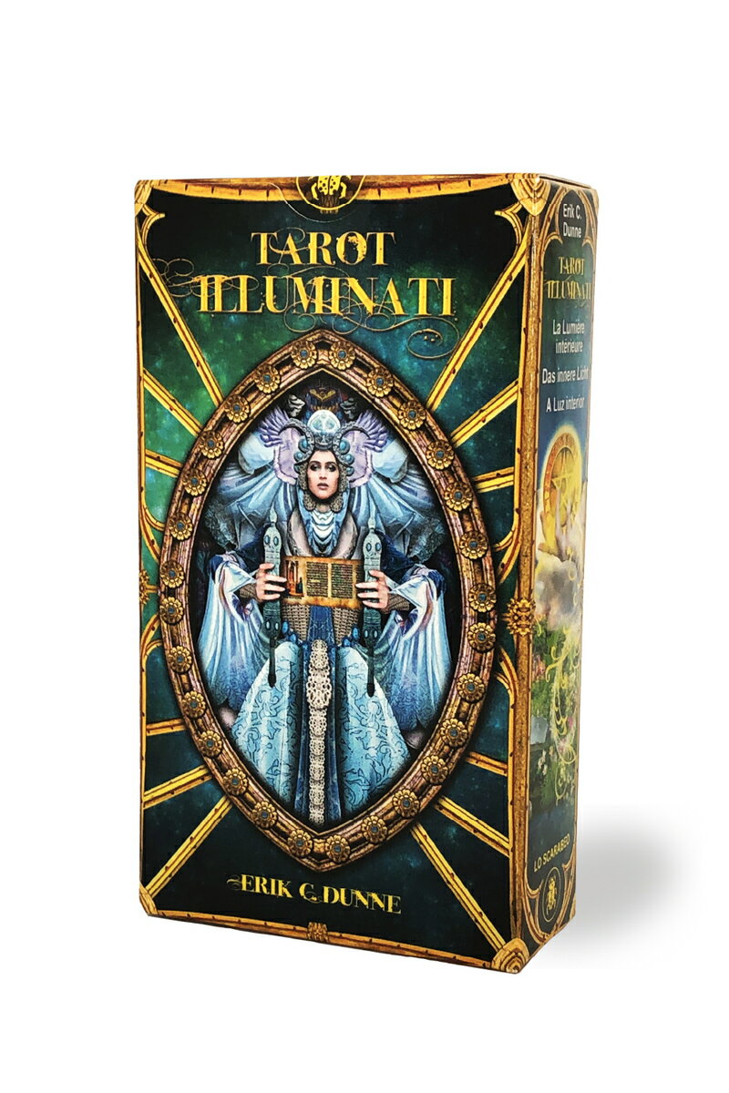 タロットカード 78枚 ライダー版 タロット占い 【 タロット イルミナティ TAROT ILLUMINATI 】日本語解説書付き 送料無料