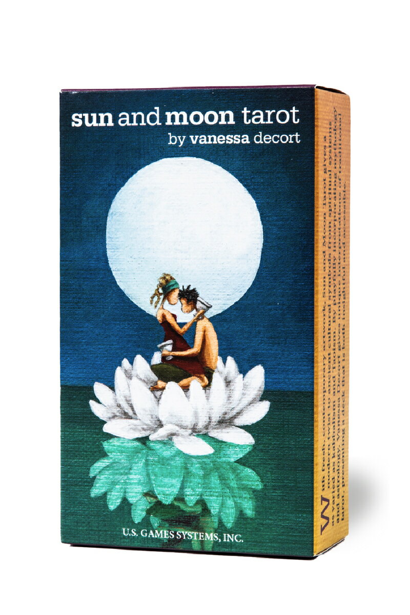 【タロットカード】 【心が静まるような優しいタッチ】サン・アンド・ムーン・タロット　日本語解説書付き　Sun and Moon Tarot　占い　タロット　タロットカード　かわいい 1