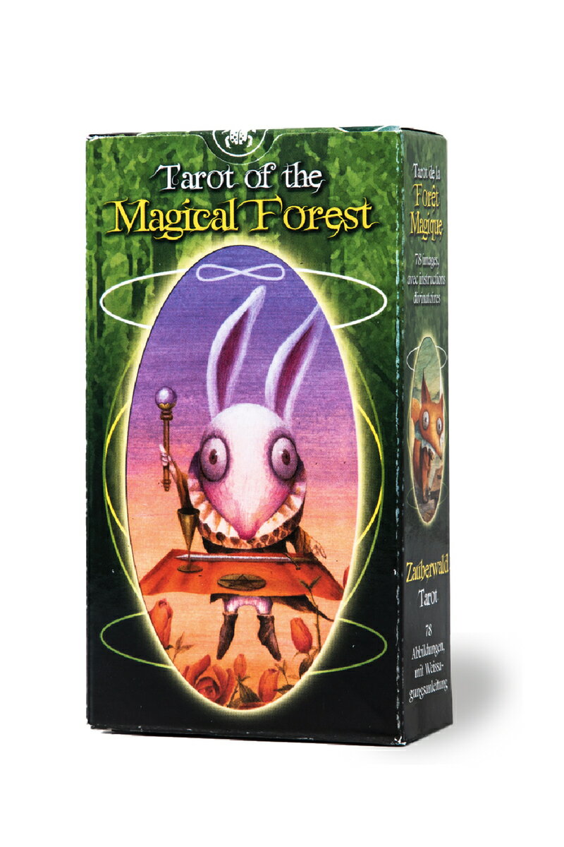 タロットカード 78枚 ライダー版 タロット占い 【タロット オブ マジカル フォレスト Tarot of the Magical Forest 】日本語解説書付き 正規品