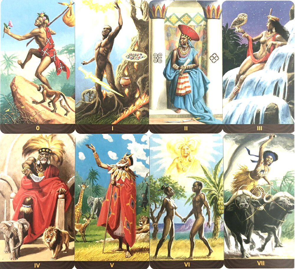 アフリカン・アメリカン タロット African American Tarot タロットカード 78枚 ウ...