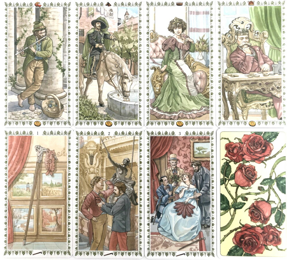 タロットカード 78枚 ウェイト版 タロット占い 【 ロマンティック タロット　Romantic Tarot 】日本語解説書付き　[正規品]　送料無料 3