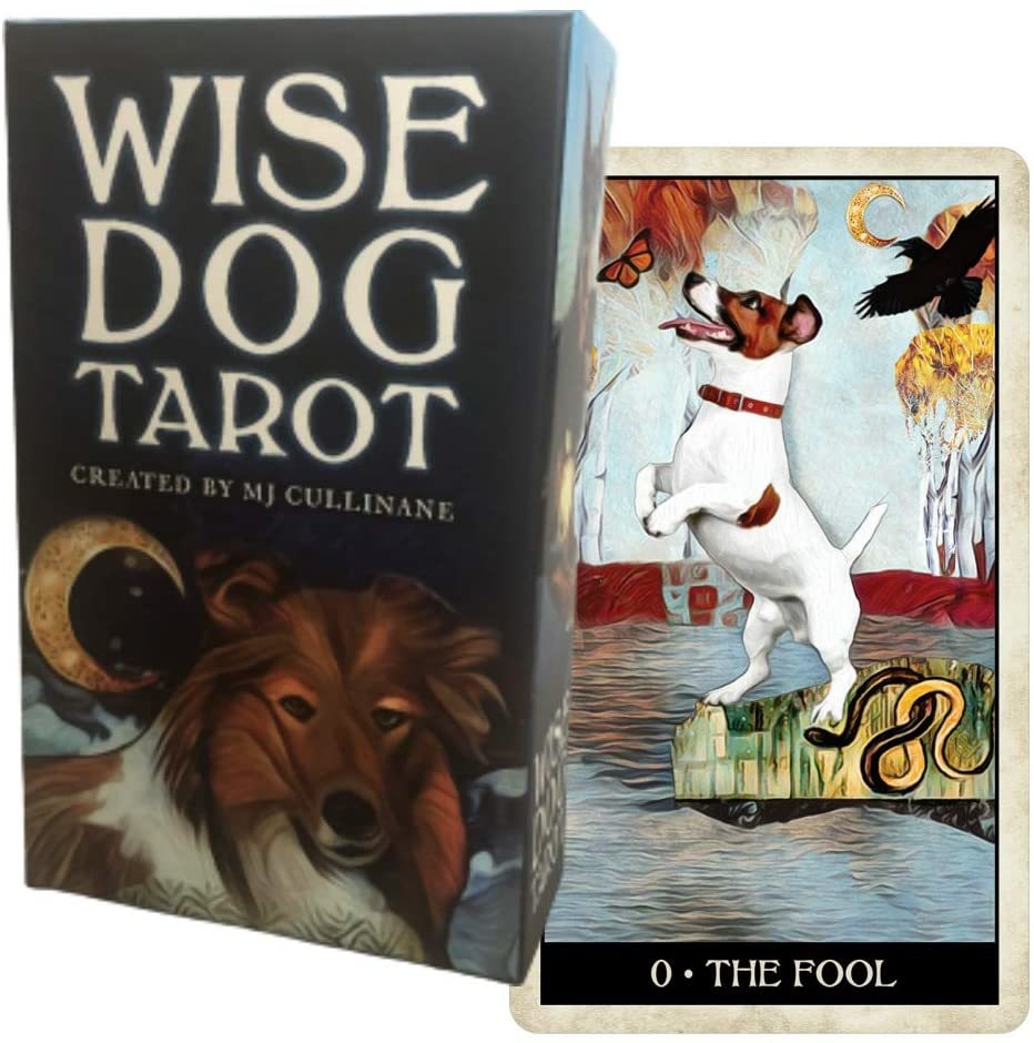 タロットカード 78枚 ウェイト版 タロット占い 【 ワイズ ドック タロット　Wise Dog Tarot 】日本語解説書付き　[正規品] 送料無料