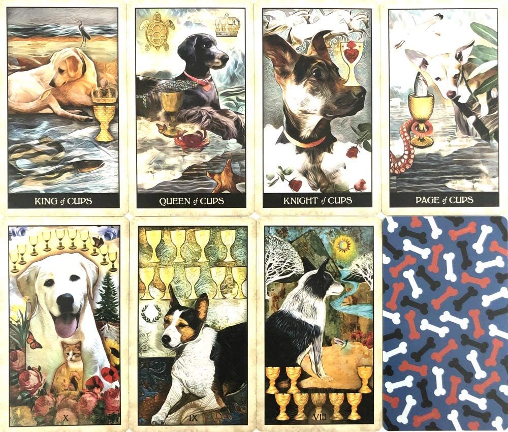 �磻�� �ɥå� �����å� Wise Dog Tarot �����åȥ����� 78�� ���������� �����å��ꤤ ���ܸ������դ� ������