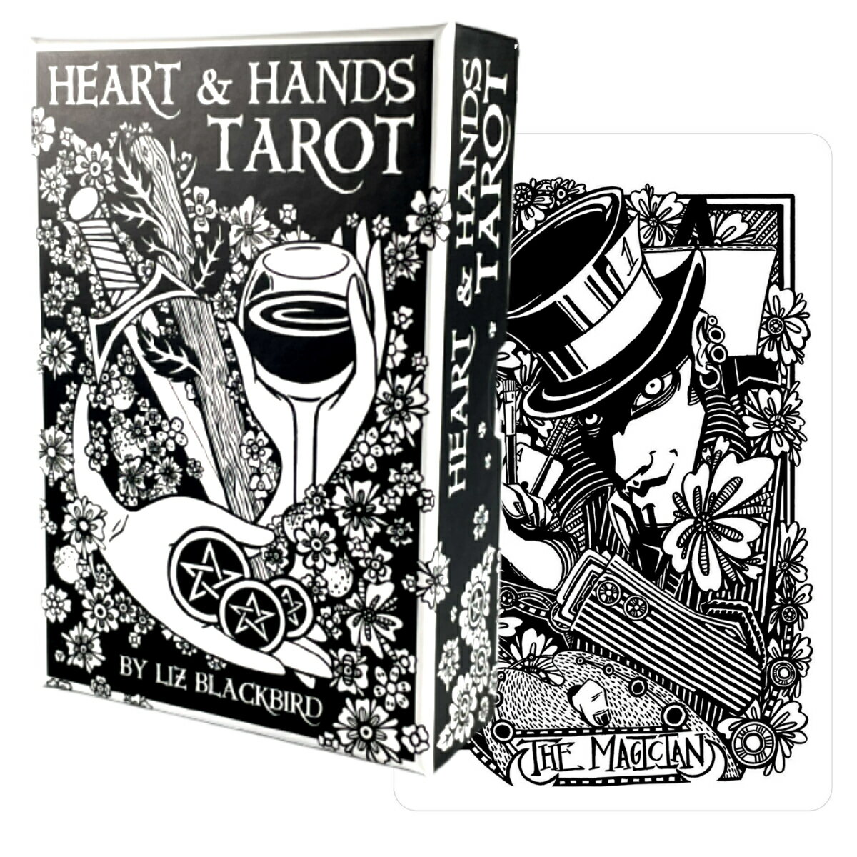 タロットカード 78枚 タロット占い 【 ハート＆ハンズ タロット　Heart & Hands Tarot 】日本語解説書付き　[正規品] 送料無料