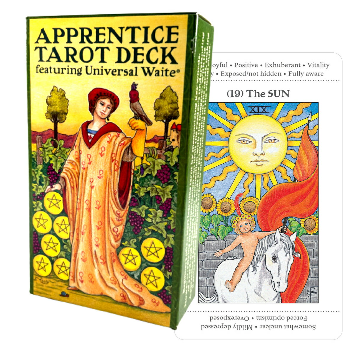 タロットカード ウェイト版 タロット占い 【 アプレンティス タロット　Apprentice Tarot Deck 】日本語解説書付き　[正規品]