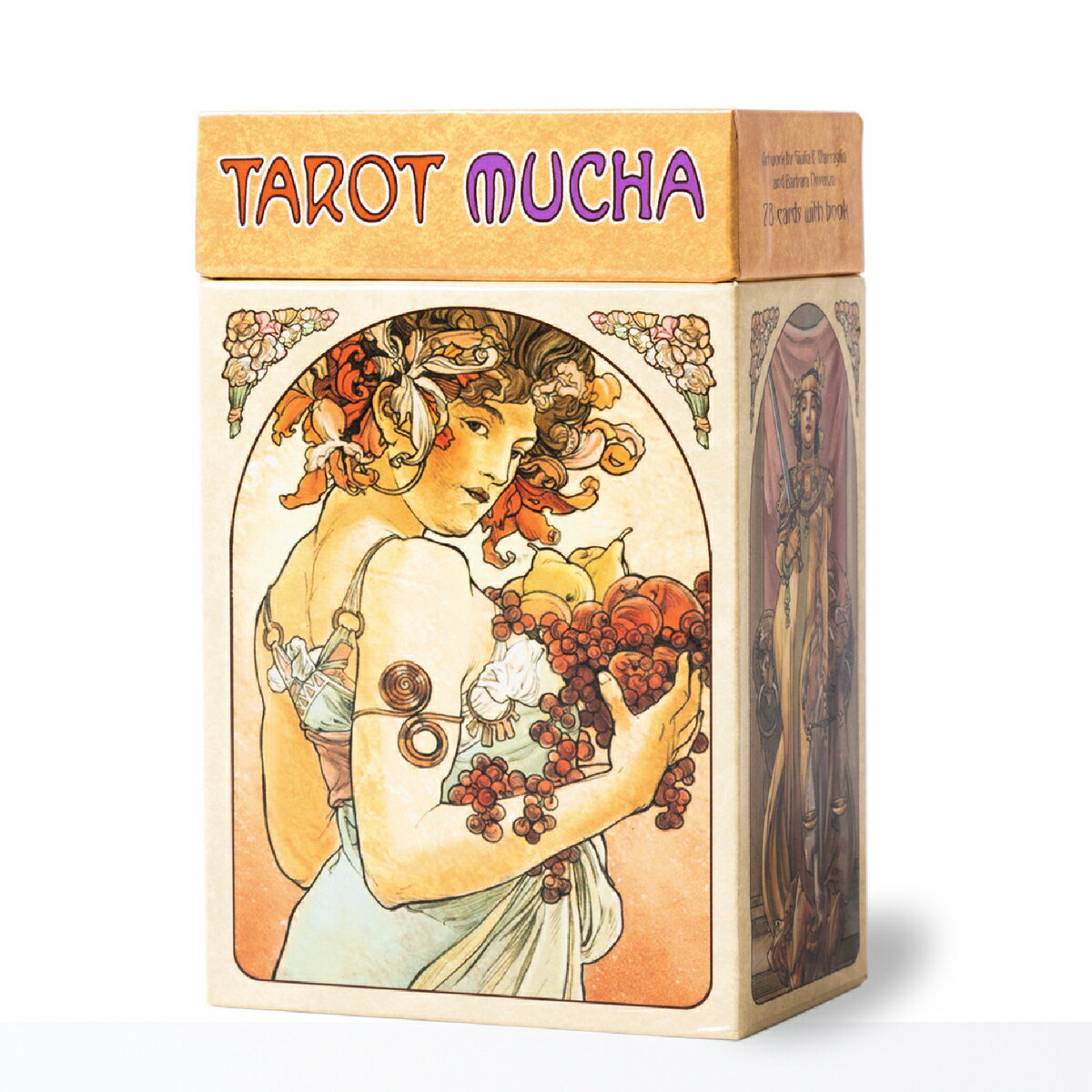 タロット ミュシャ Tarot Mucha タロットカード 78枚 タロット占い イタリア製 日本語解説書付き 正規品