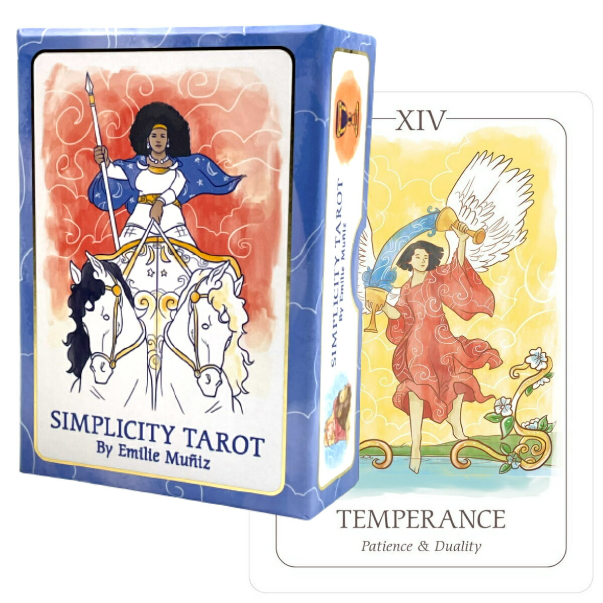 タロットカード ウェイト版 タロット占い 【 シンプリシティー タロット　Simplicity Tarot 】日本語解説書付き　[正規品] 送料無料