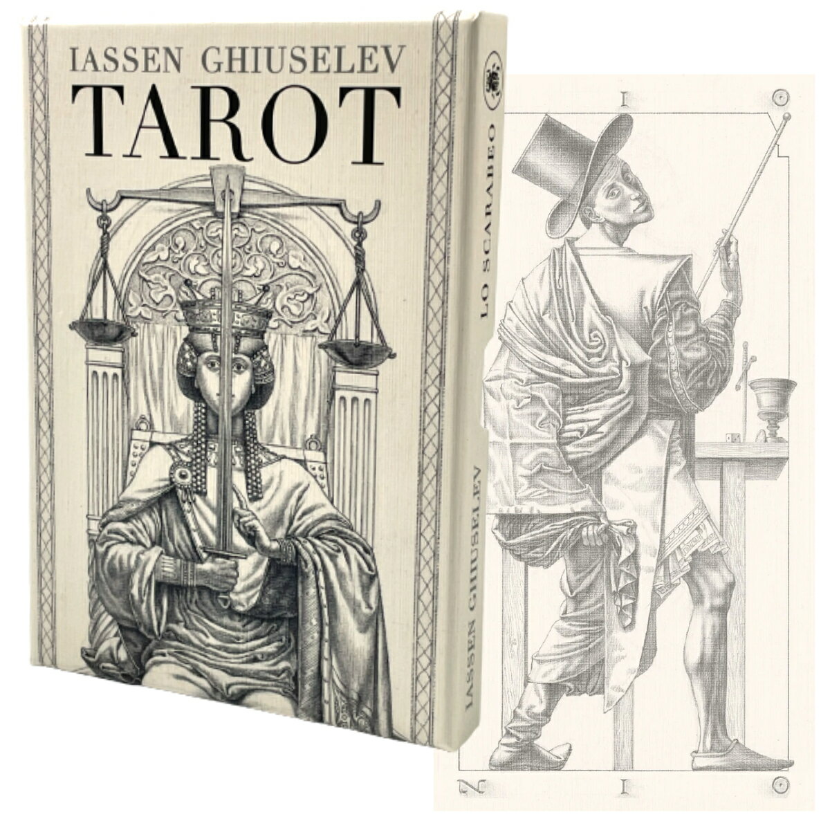 タロットカード 22枚 大アルカナ タロット占い 【 イアセン ギュゼレフ タロット/メジャーアルカナ Iassen Ghiuselev Tarot 】日本語解説書付き 正規品