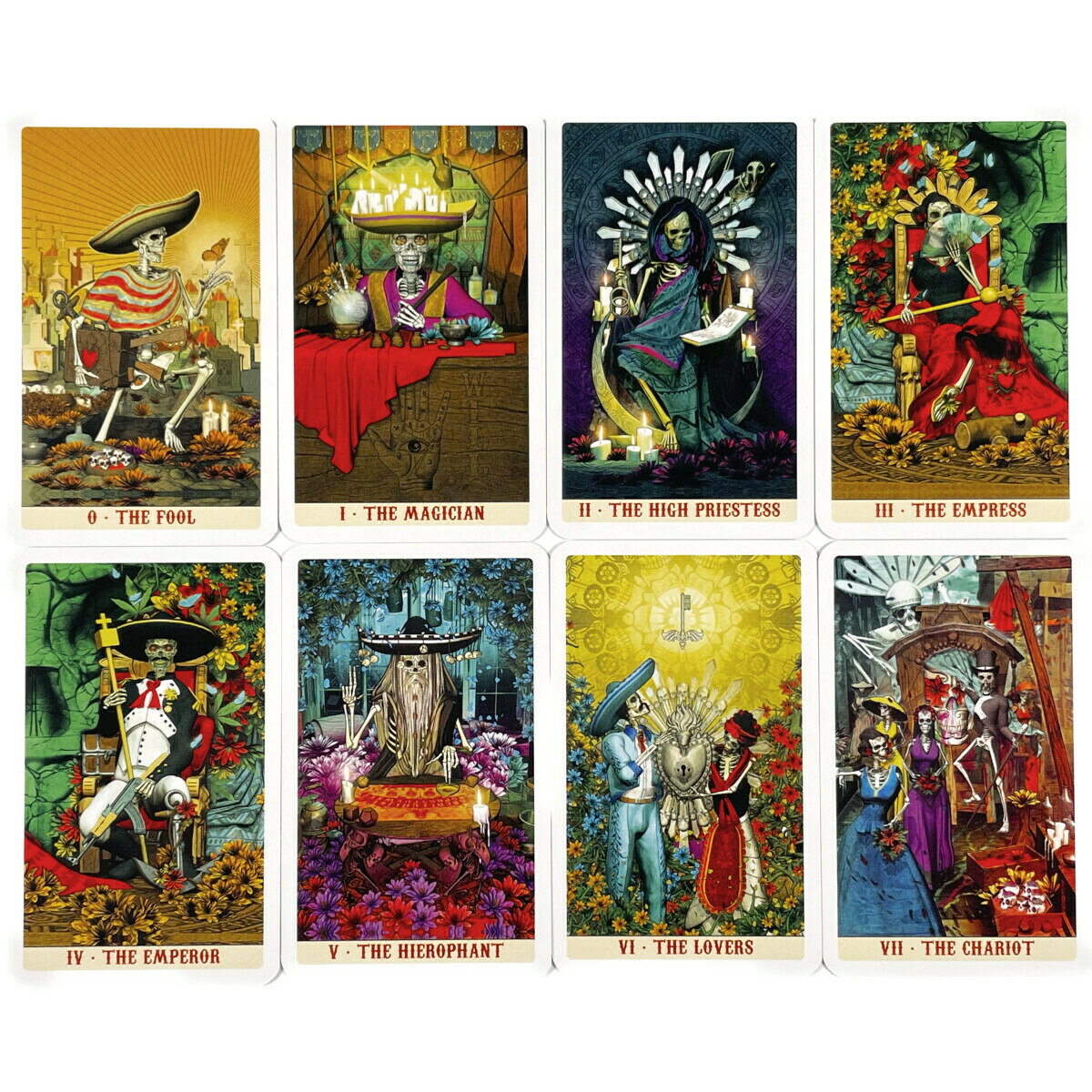 サンタ・ムエルテ・タロット ミニ Santa Muerte Tarot MINI タロットカード 78枚 ミニチュア タロット占い 日本語解説書付き 正規品