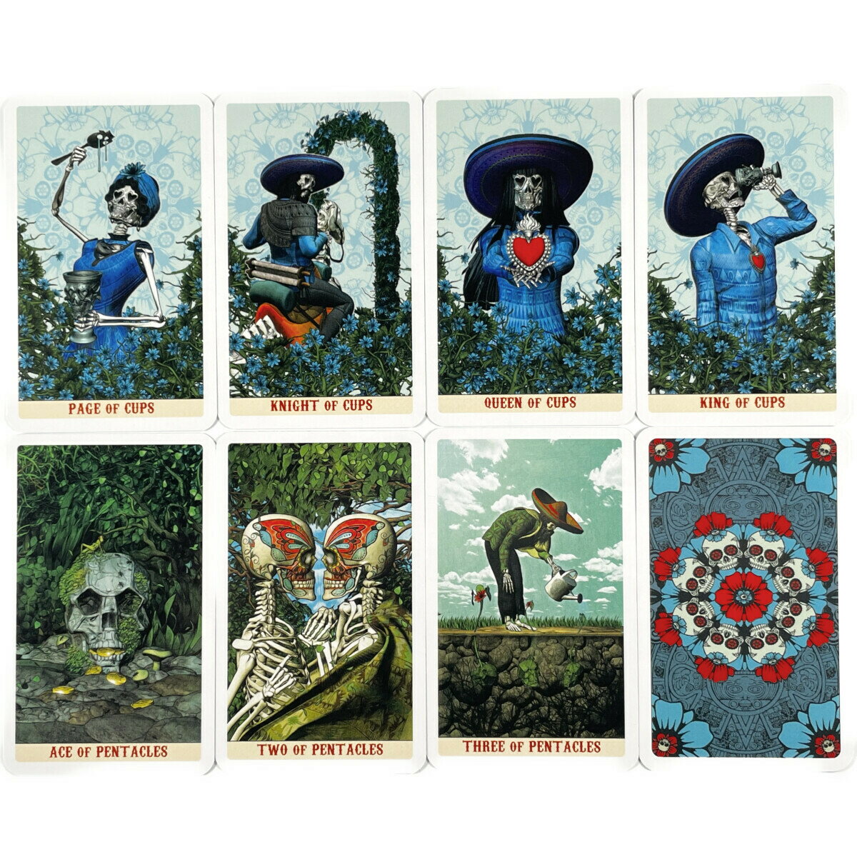 サンタ・ムエルテ・タロット ミニ Santa Muerte Tarot MINI タロットカード 78枚 ミニチュア タロット占い 日本語解説書付き 正規品