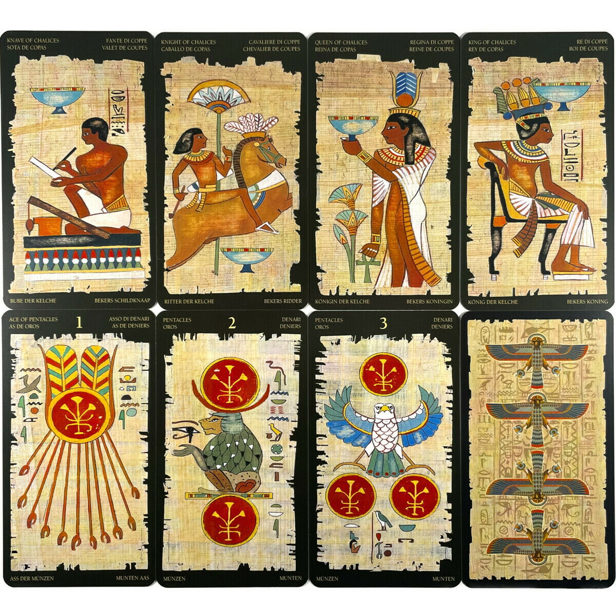 エジプシャン タロット Egyptian Tarot タロットカード 78枚 タロット占い 日本語解説書付き 正規品