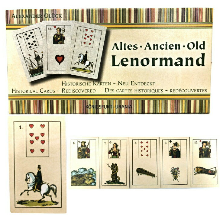 ルノルマン オラクルカード 占い 【オールド・ルノルマン　Old Lenormand】 日本語解説書付き 送料無料