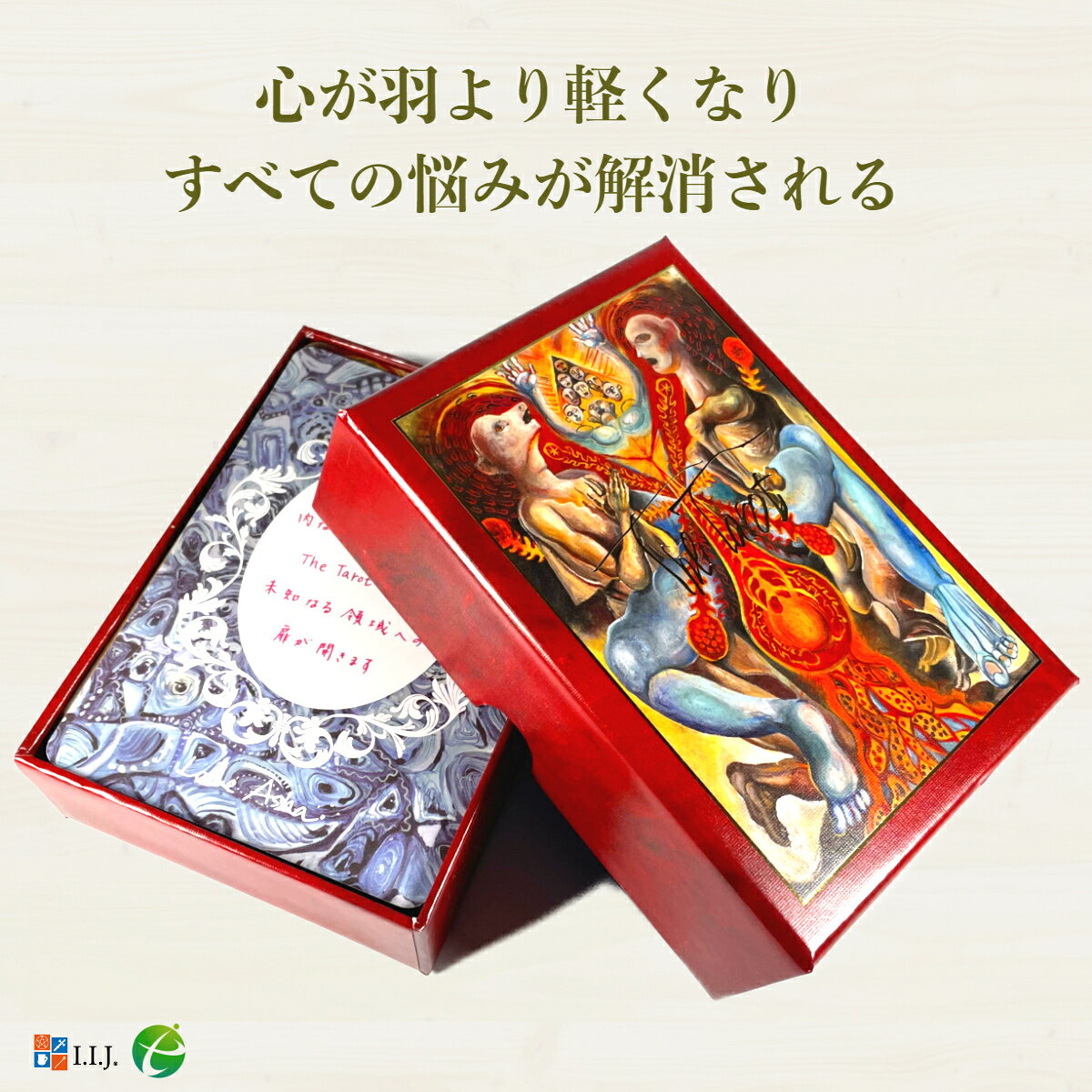 ザ・タロット The Tarot タロットカード 78枚 タロット 占い 日本語 日本語解説書...