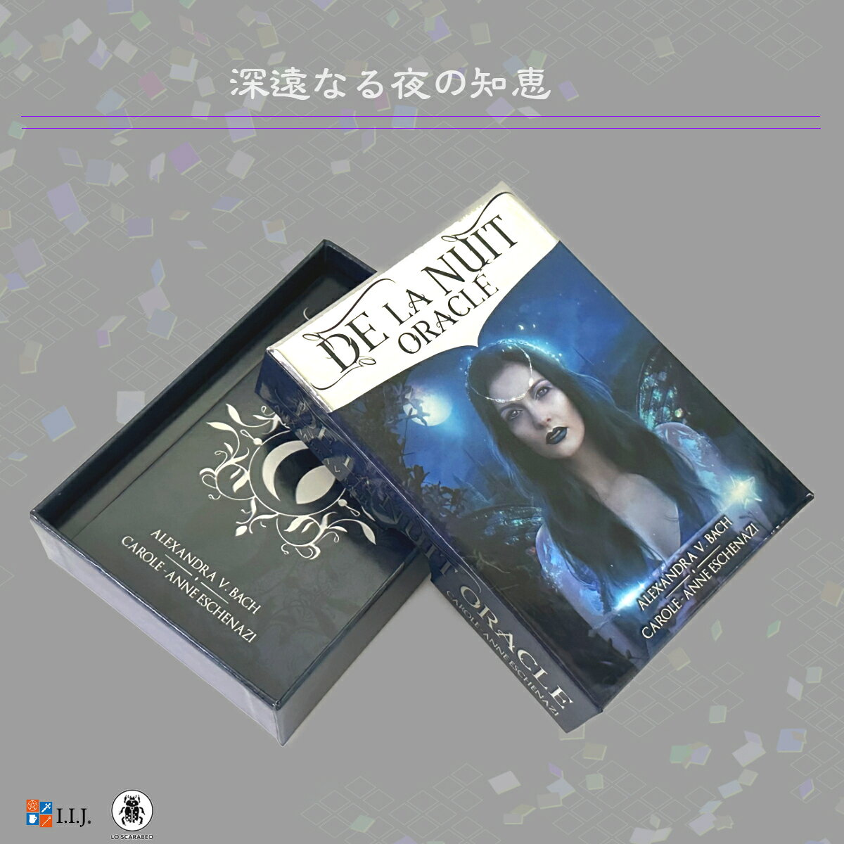 ド・ラ・ニュイ・オラクルカード De La Nuit Oracle オラクルカード アファメーシ...