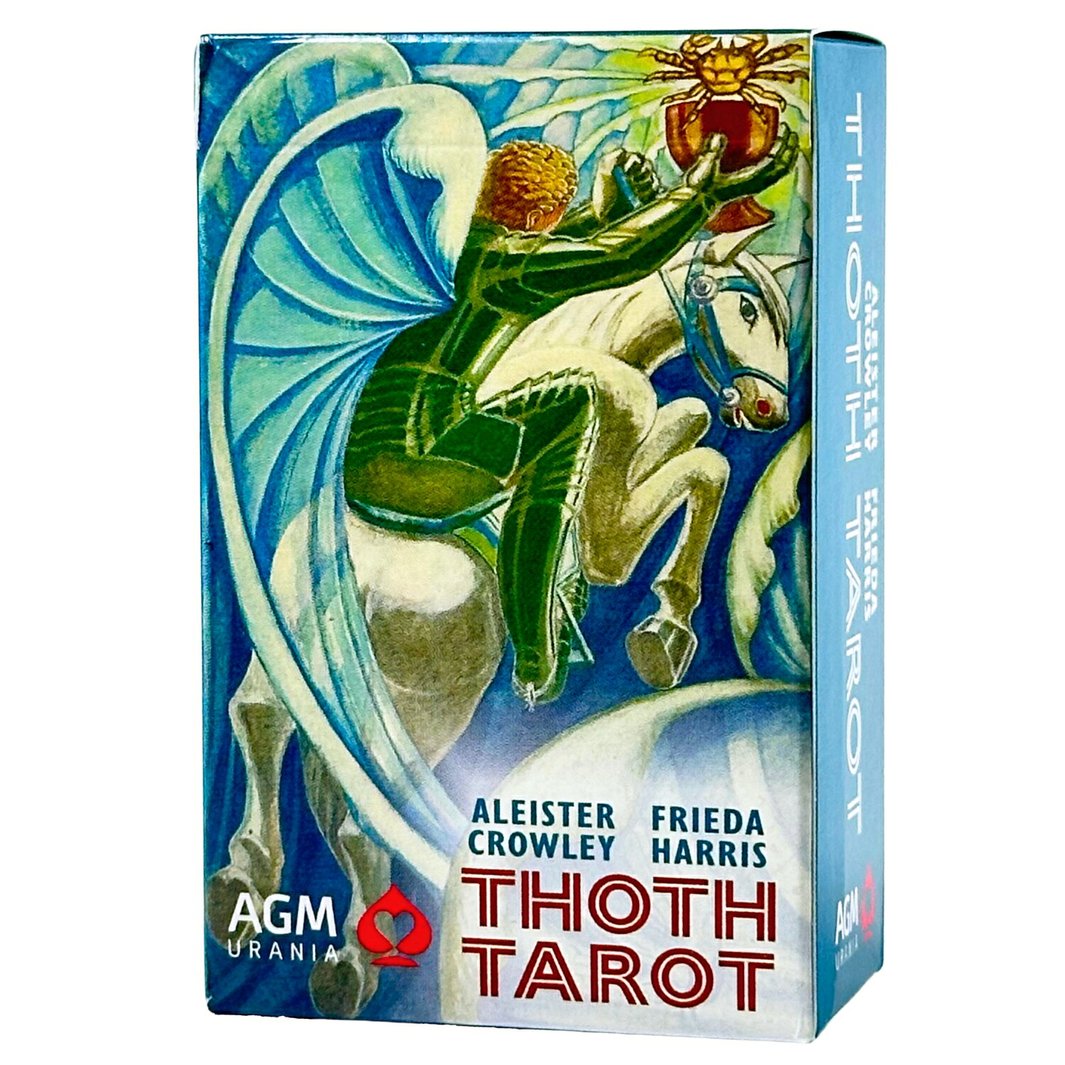 タロットカード 78枚 トートタロット タロット占い 【 アレイスター クロウリー トート タロット ポケットサイズ ＜AGM＞ Aleister Crowley Thoth Tarot 】日本語解説書付き　[正規品]