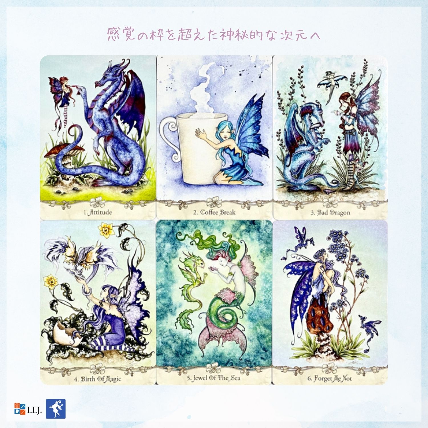 フェアリー・ウィズダム・オラクル Fairy Wisdom Oracle Deck オラクルカード 英語 アファメーション 占い 正規品