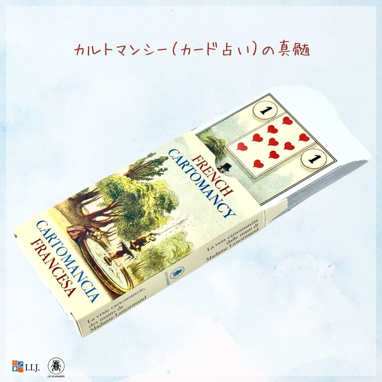 フレンチ・カルトマンシー French Cartomancy ルノルマンカード オラクルカード 占...