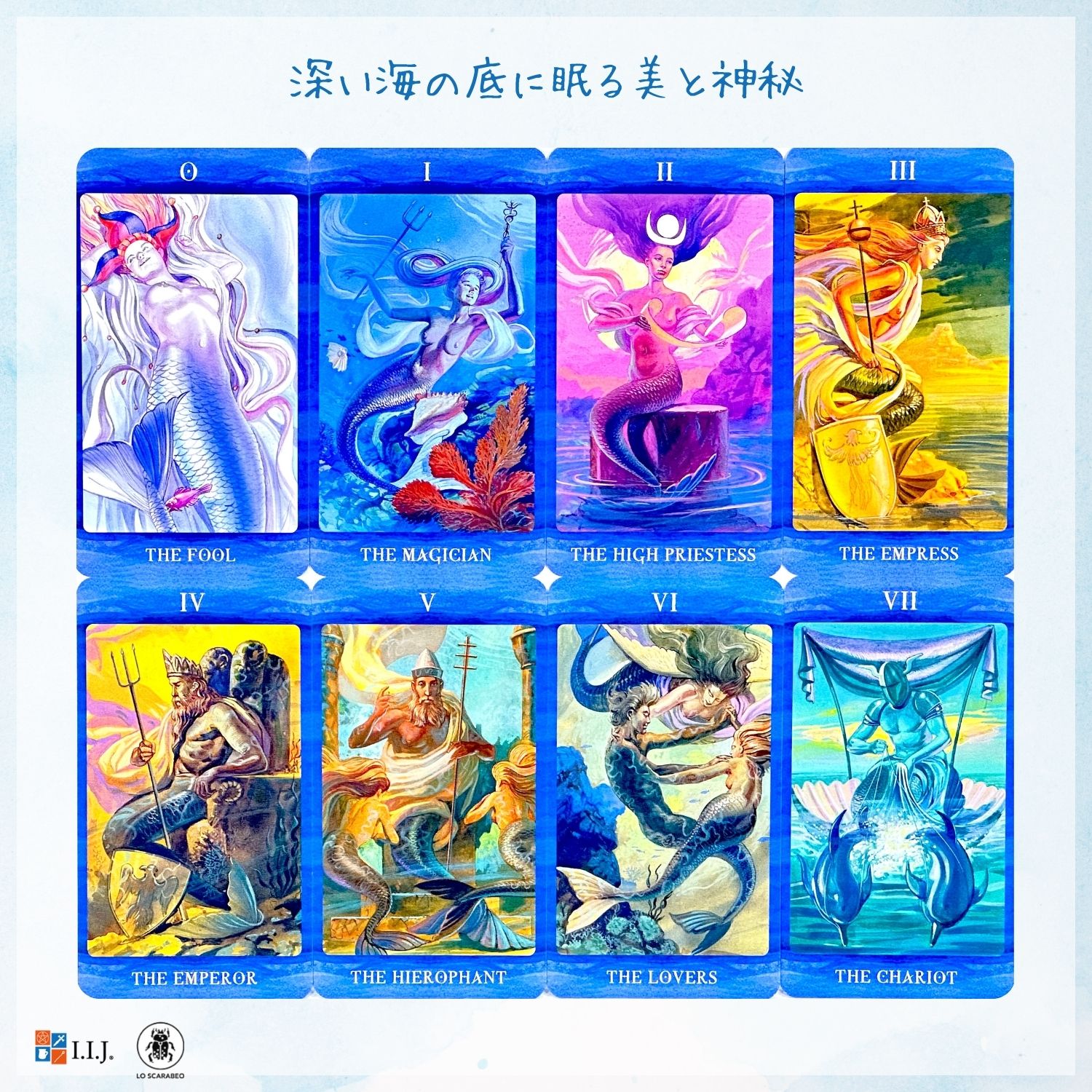 タロット・オブ・マーメイド Tarot of Mermaids タロットカード 78枚 タロット 占...