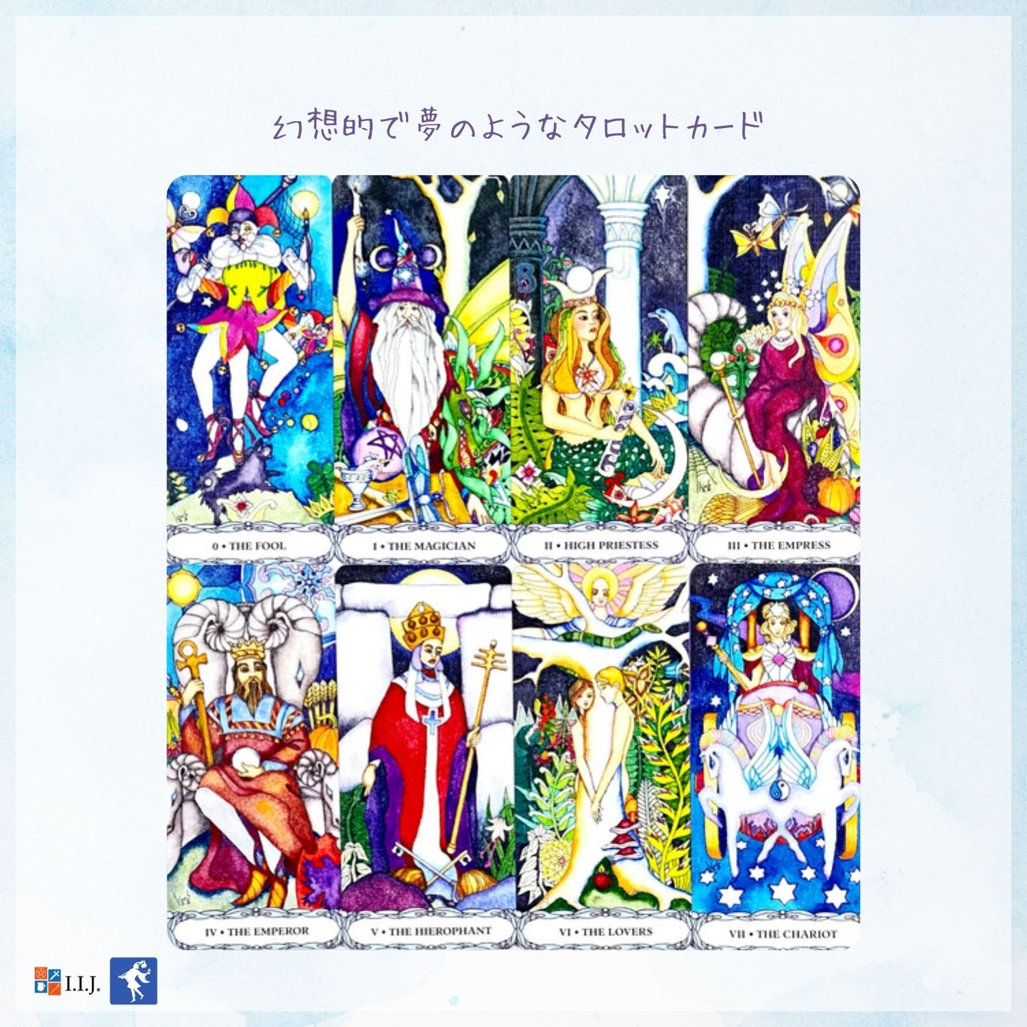 タロット・オブ・ムーン・ガーデン ブックセット Tarot of a Moon Garden Borderle...