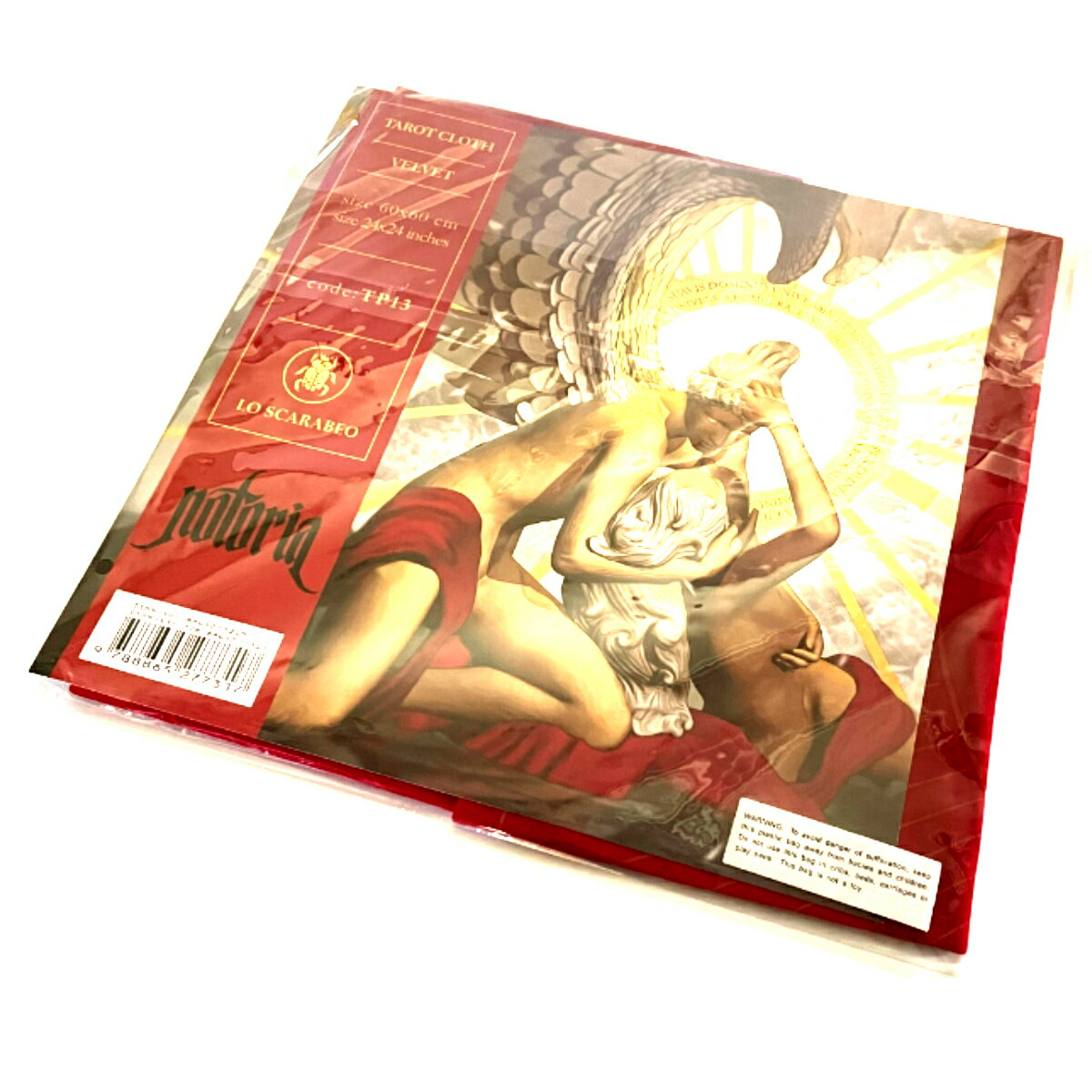 ノトリア クロス タロットクロス ベルベット タロットカード ルノルマンカード オラクルカード 占い 60×60cm