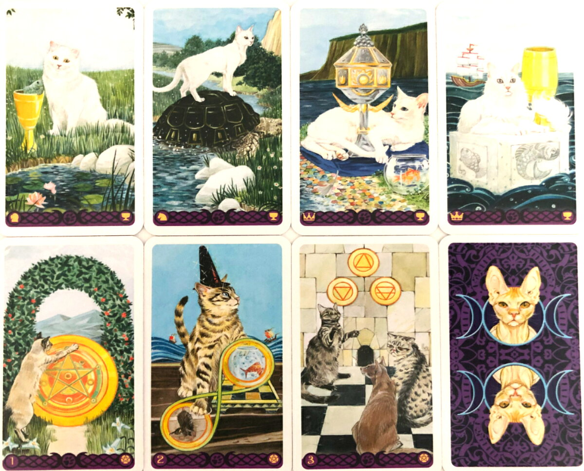 タロット オブ ペイガン・キャッツ ミニ Tarot Of Pagan Cats MINI タロットカード...