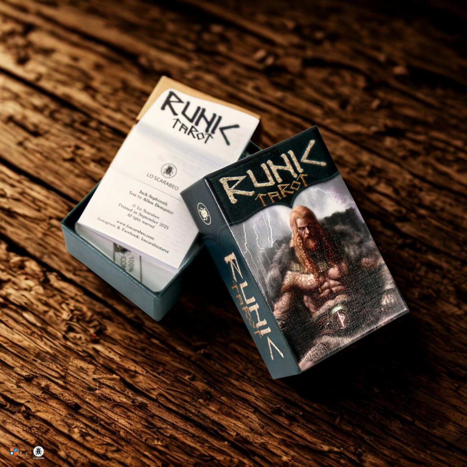 ルーニック・タロット・ミニ Runic Tarot MINI ミニチュア ミニサイズ 北欧神話 ル...