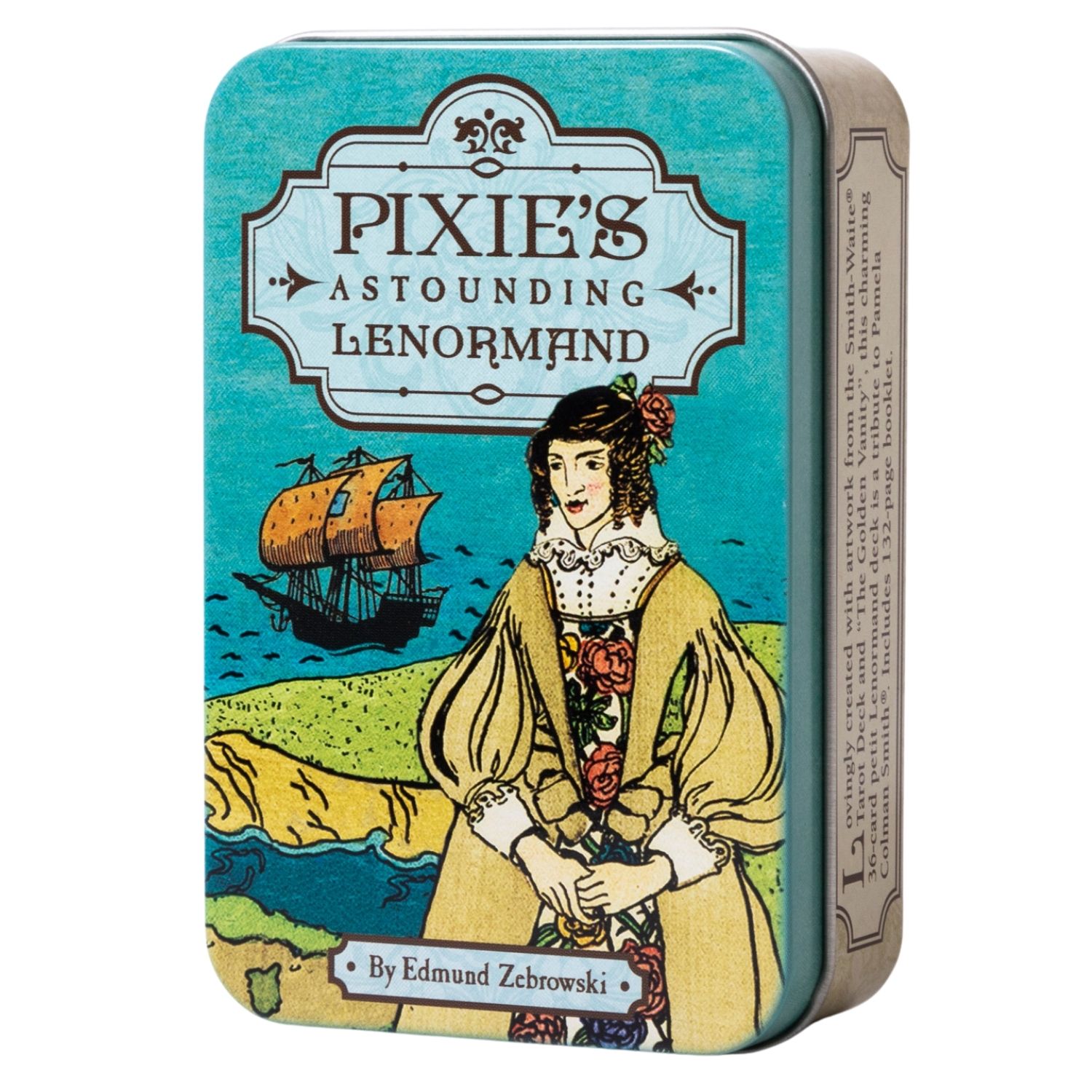 ルノルマン オラクルカード 占い 【 ピクシーズ アスタウンディング ルノルマン（缶入り） PIXIE'S ASTOUNDING LENORMAND 】 日本語解説書付き [正規品]