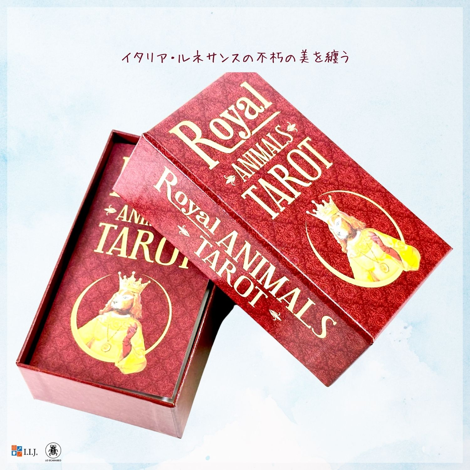 ロイヤル・アニマル・タロット Royal Animals Tarot タロットカード 78枚 ドック ...
