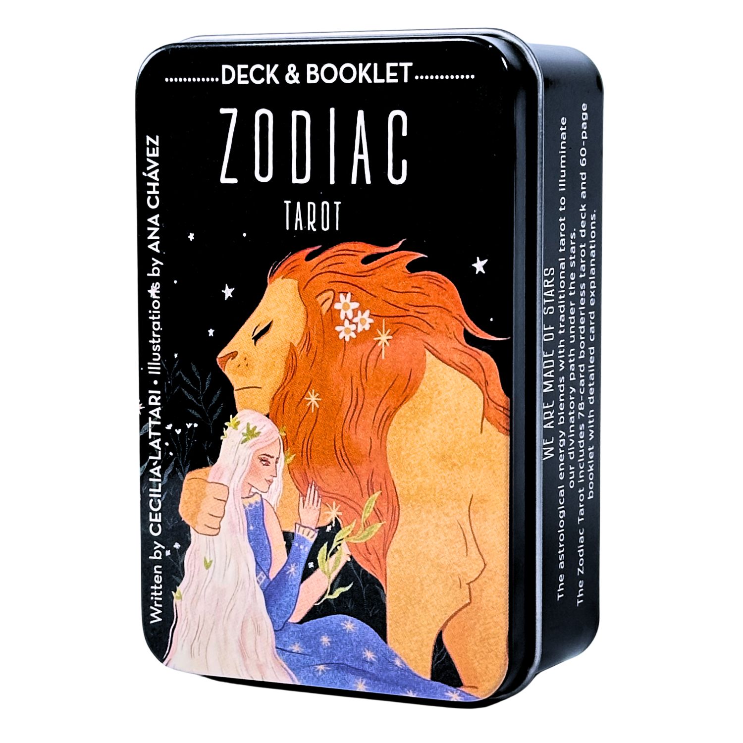 タロットカード 78枚 ウェイト版 タロット占い 【 ゾディアック タロット（缶入り） Zodiac Tarot in a Tin 】日本語解説書付き 正規品