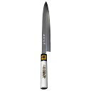 小鍛冶国武作M502 刺身(柳刃)包丁 霞研 特殊炭素鋼 PC輪柄付 300mm<三木刃物製作所>