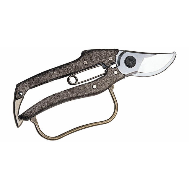 【特長】 ●使い易く、切れ味抜群です。 ●安全ガード付です。（取り外し可） ●超軽量でメッキ仕上げを施しています。 ●スベリ止め加工の軽量ハンドル付です。 ●本職仕様になっています。 ●専用革ケースあります（別売） 【仕様】 ・全長　：　2...