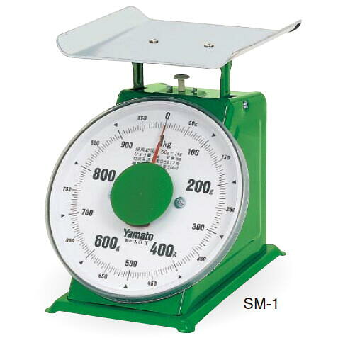 ヤマト 中型上皿はかり 1Kg 検定品 ：SM-1 ＜Yamato・大和製衡＞