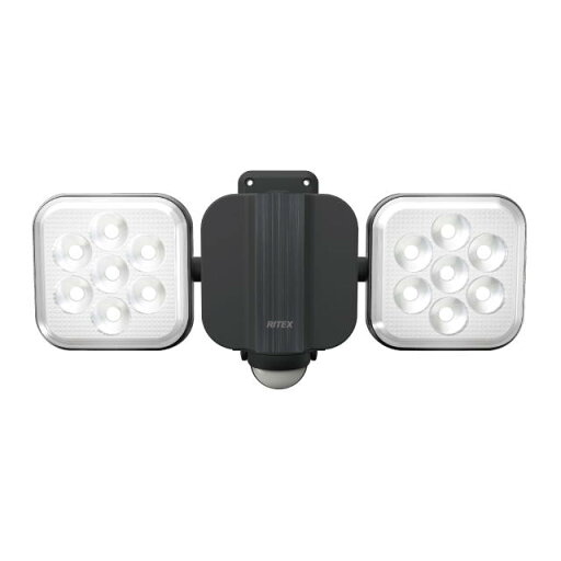 11W×2灯 フリーアーム式LEDセンサーライト:LED-AC2022<ライテックス・ムサシ> 11W×2灯 フリーアーム式LEDセンサーライト:LED-AC2022<ライテックス・ムサシ>