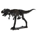 【お買い物マラソンSALE】【送料無料】hacomo Dinosaur ハコモ ダイナソー 恐竜 ティラノサウルス BLACK ブラック 黒 玩具 おもちゃ 組立式 工作 ダンボール クラフト 小学生 春休み GW 夏休み 冬休み 宿題 工作キット