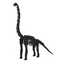 【送料無料】hacomo Dinosaur ハコモ ダイナソー 恐竜 ブラキオサウルス BLACK ブラック 黒 玩具 おもちゃ 組立式 工作 ダンボール クラフト 小学生 春休み GW 夏休み 冬休み 宿題 工作キット