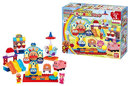 バンダイ(BANDAI) BlockLabo ブロックラボ おおきな観覧車が大変身! アンパンマンくるくる遊園地ブロックのサムネイル