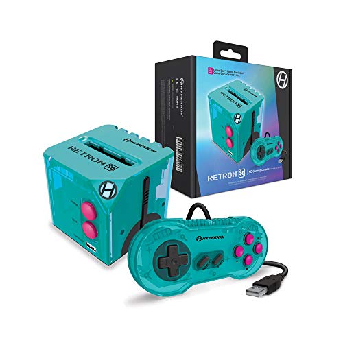 【懐かしいゲームボーイを大画面でプレイ】Hyperkin RetroN Sq: HD Gaming Console (カラー:ハイパービーチ/Hyper Beach) For Game BoyR/Game Boy ColorR/Game Boy AdvanceR [432428]